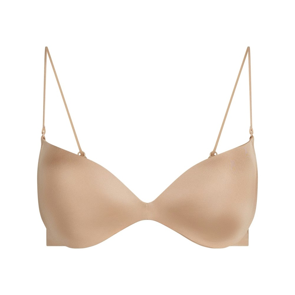 Nwt Skims wireless form Micro Strap Plunge Bra